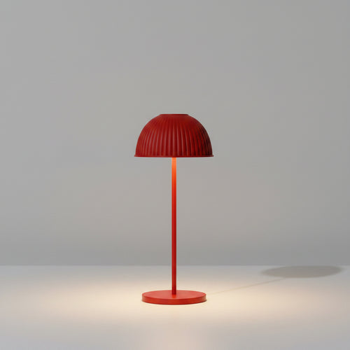 Creative Mushroom Shell Table Lamp Modern Bedside Accent Light