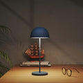 Creative Mushroom Shell Table Lamp Modern Bedside Accent Light
