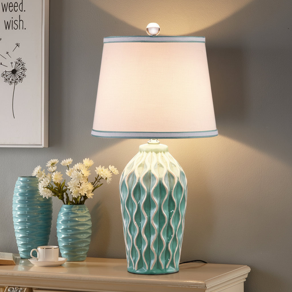 European Style Creative Table Lamp Modern Bedroom Bedside Lighting