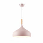 Macaron LED Aluminum Pendant Light Single-Head Nordic Ceiling Fixture