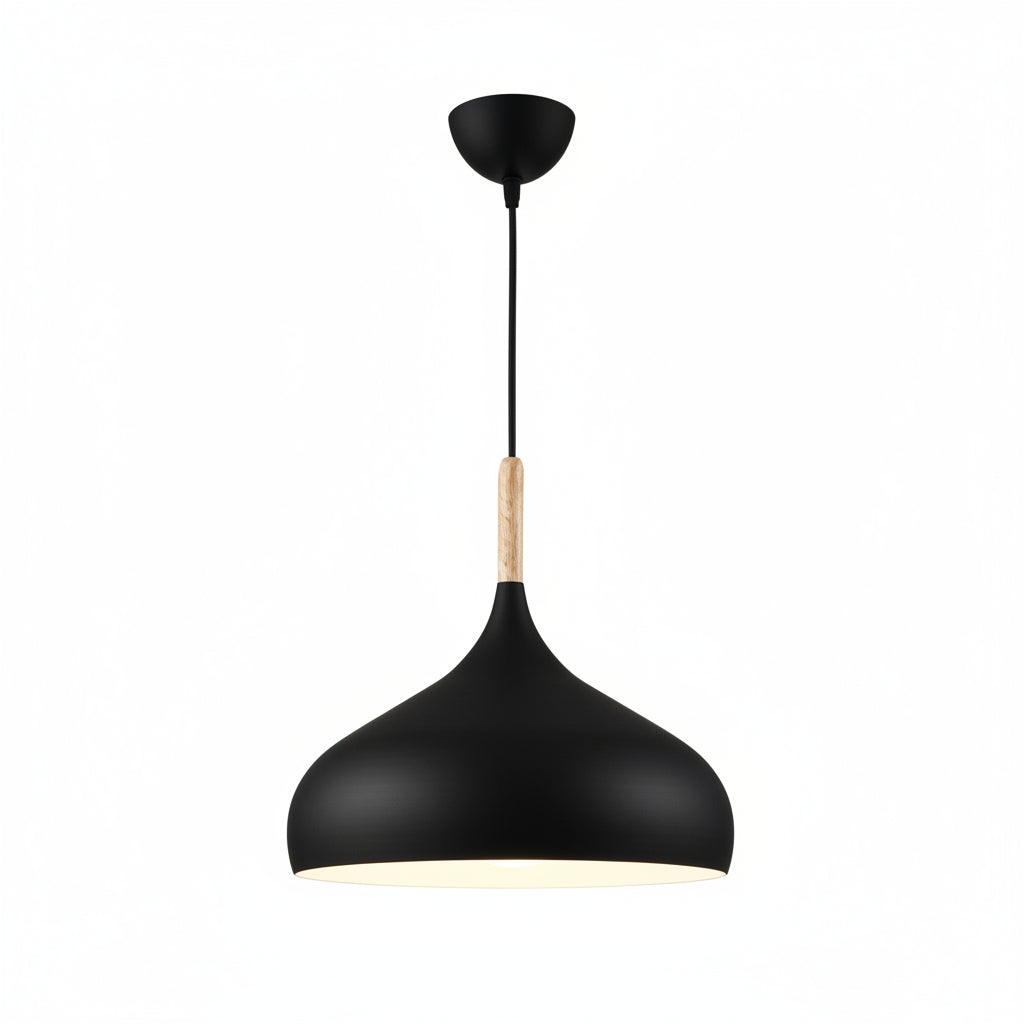 Macaron LED Aluminum Pendant Light Single-Head Nordic Ceiling Fixture