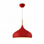 Macaron LED Aluminum Pendant Light Single-Head Nordic Ceiling Fixture