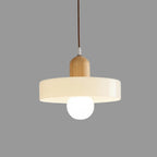 Minimalist Milky White Pendant Lamp Nordic Store Bar Ceiling Light