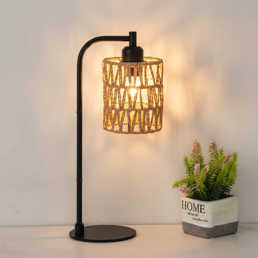 Nordic Hotel Style Decorative USB Bedside Table Lamp
