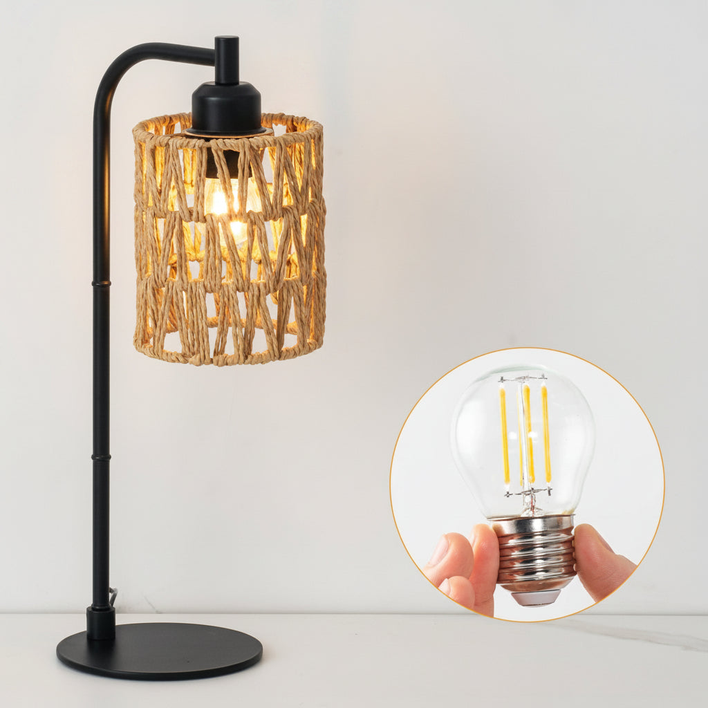 Nordic Hotel Style Decorative USB Bedside Table Lamp