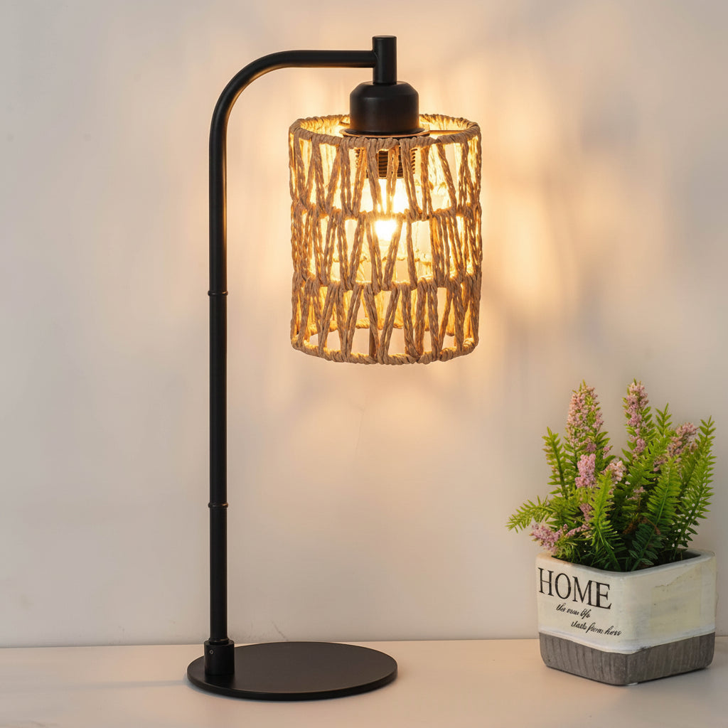Nordic Hotel Style Decorative USB Bedside Table Lamp