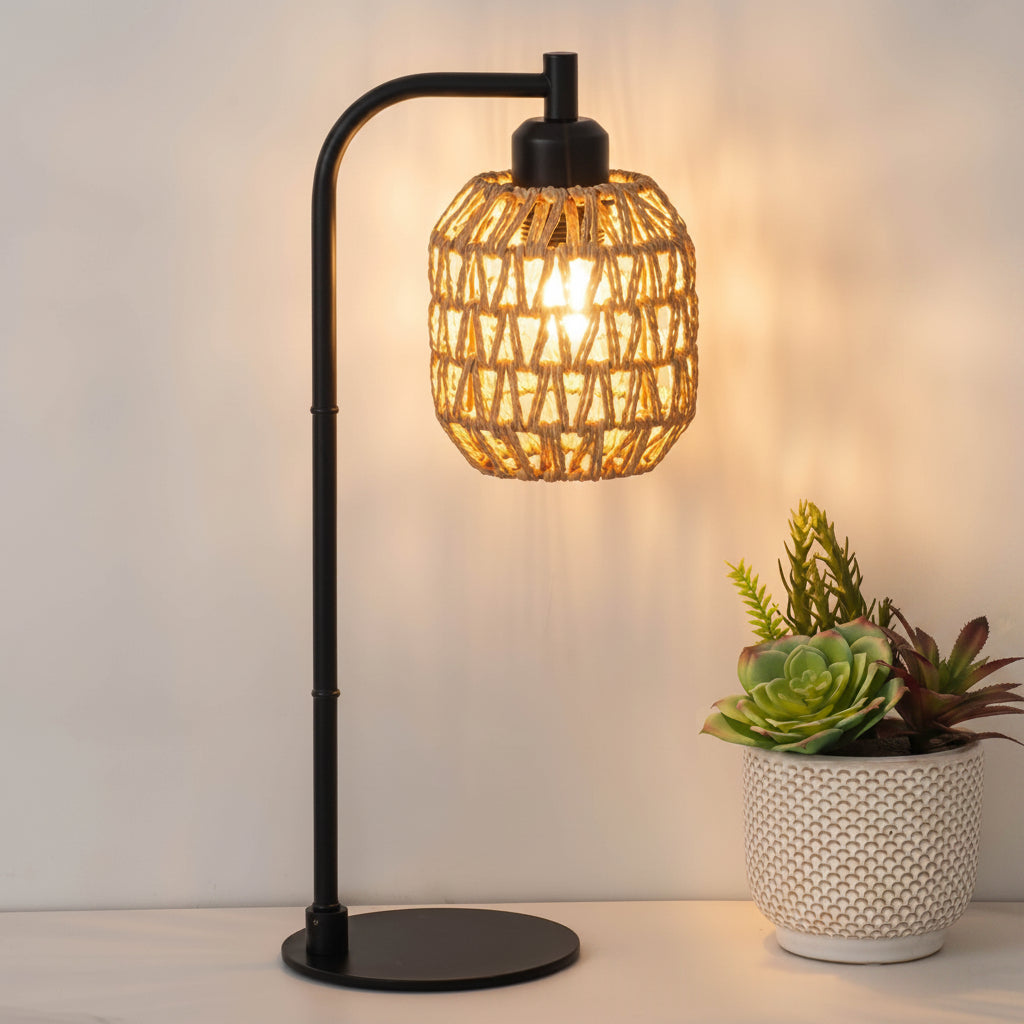 Nordic Hotel Style Decorative USB Bedside Table Lamp