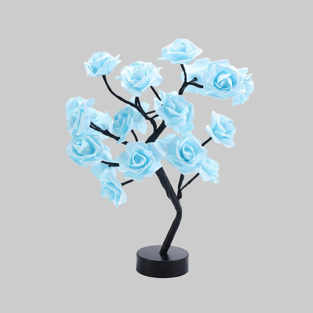 USB LED Rose Table Lamp Decorative Flower Tree Accent Light