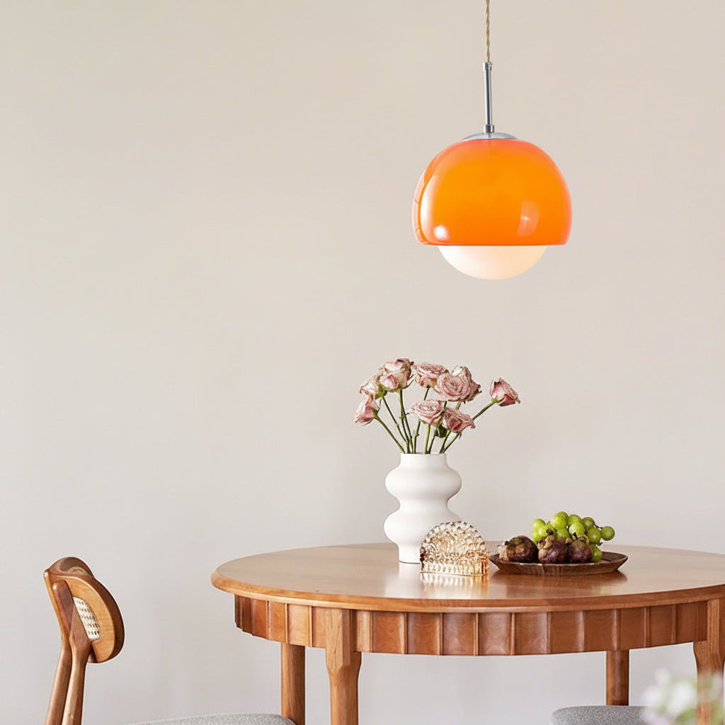 Vintage Glass Pendant Light Modern Bar Counter Ceiling Fixture